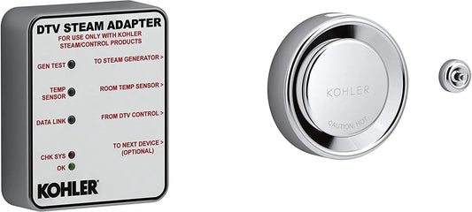 Kohler 5548-K1-CP DTV+™ Steam Adapter Kit SINGLE