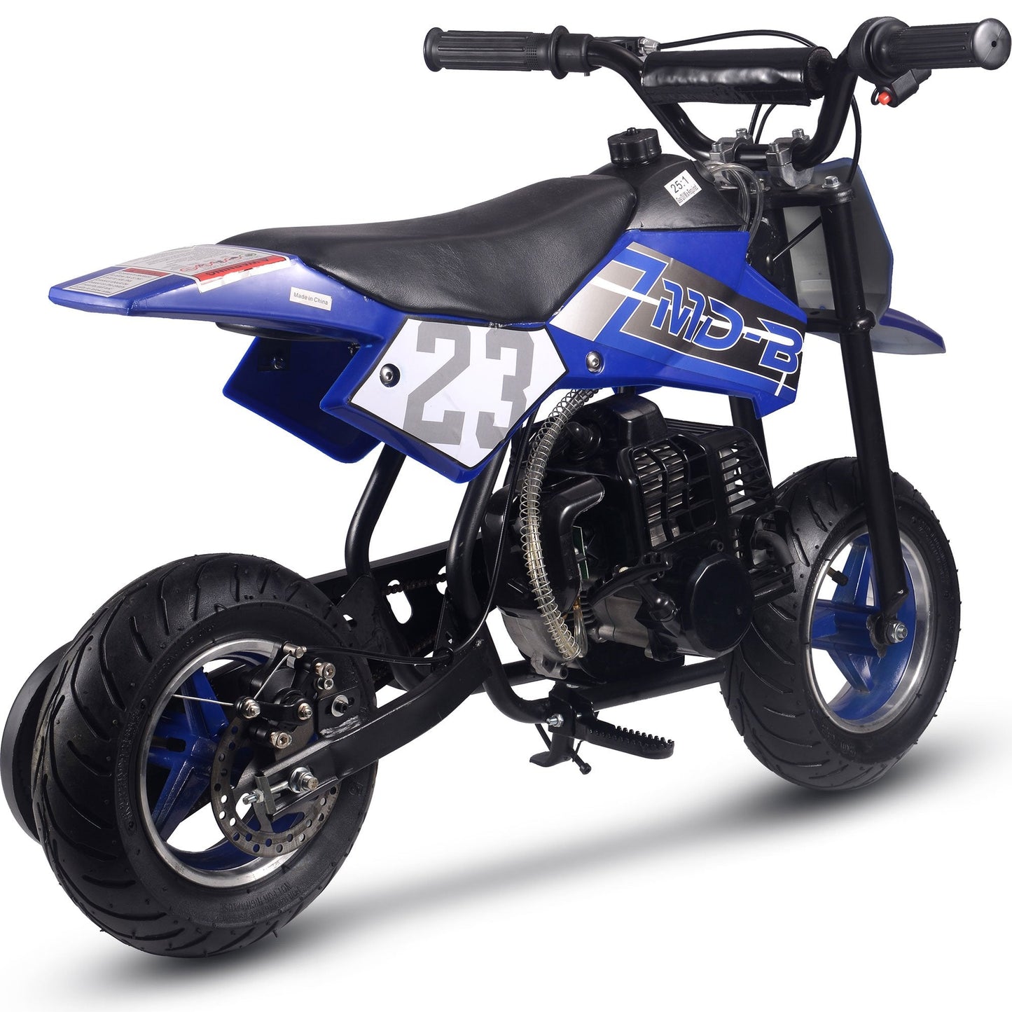 MotoTec Supermoto 50cc 2-Stroke Kids Dirt Bike