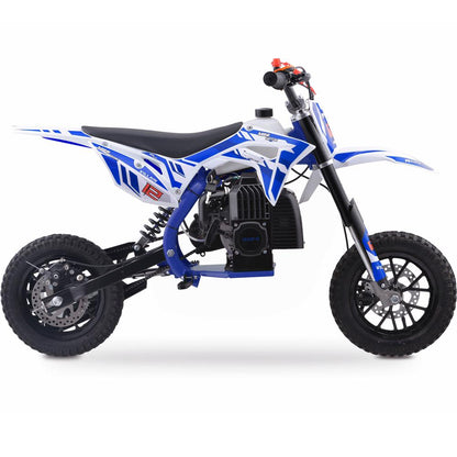 MotoTec Villain 52cc 2-Stroke Kids Gas Dirt Bike