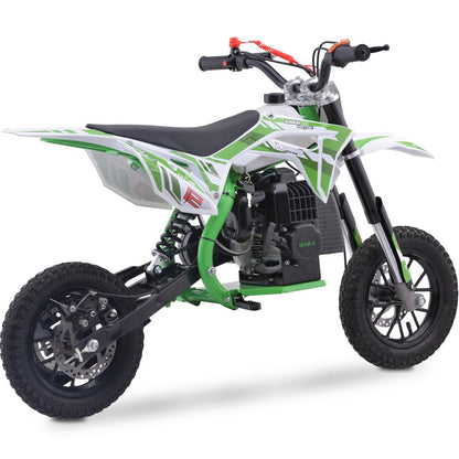 MotoTec Villain 52cc 2-Stroke Kids Gas Dirt Bike