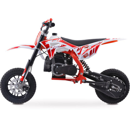 MotoTec Villain 52cc 2-Stroke Kids Gas Dirt Bike