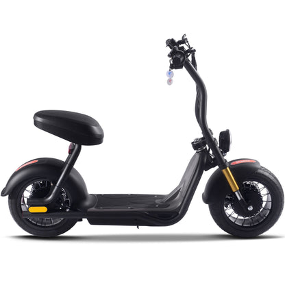 MotoTec Diablo 48v 1000w Lithium Electric Scooter Black