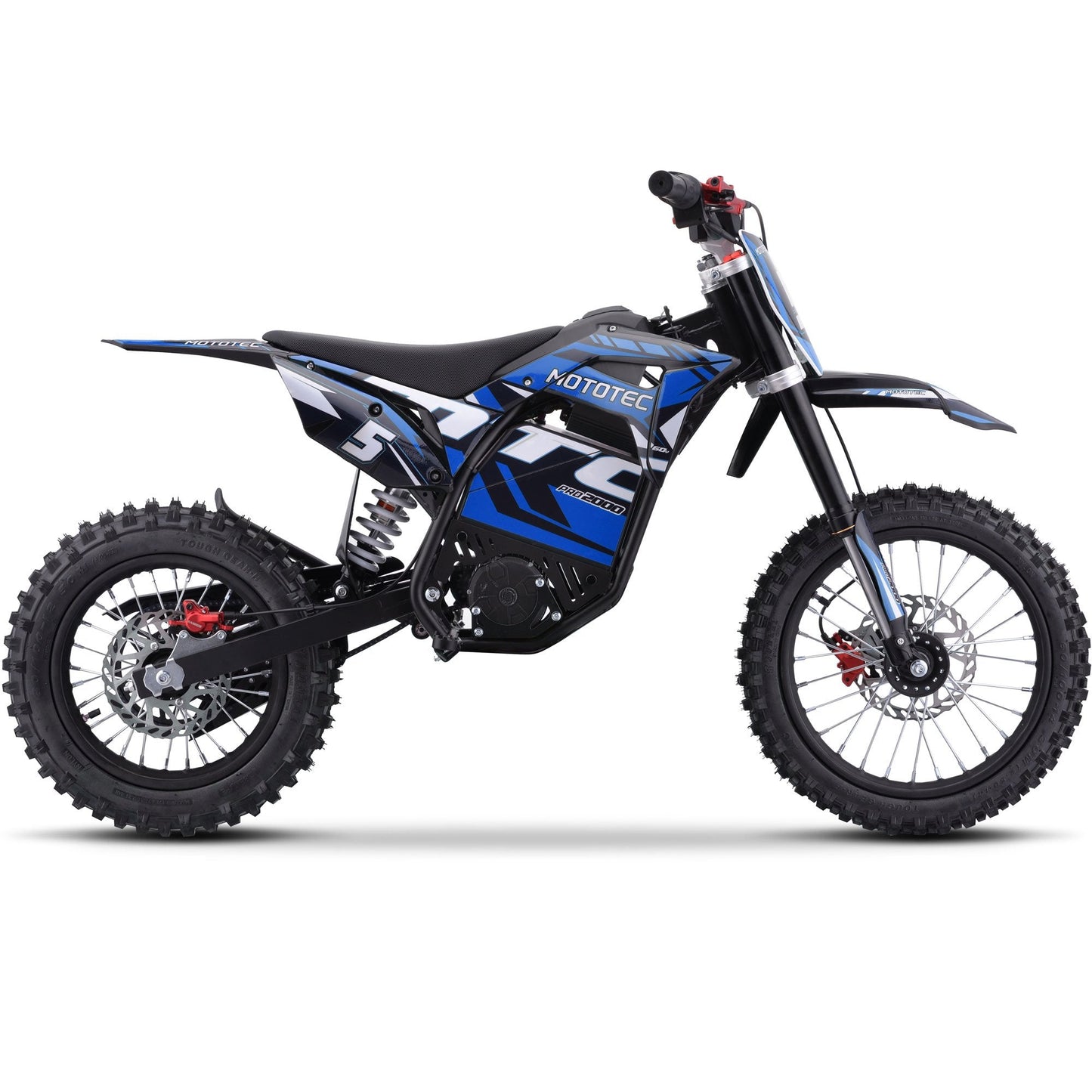 MotoTec 60v Pro Electric Dirt Bike 2000w Lithium