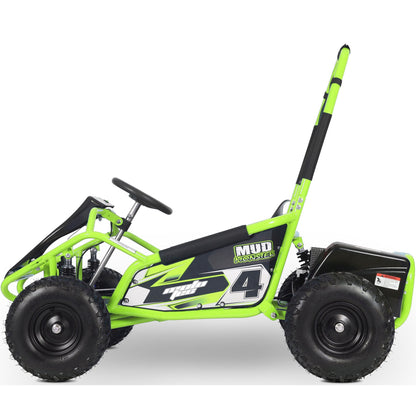 MotoTec Mud Monster Kids Electric 48v 1000w Go Kart Full Suspension