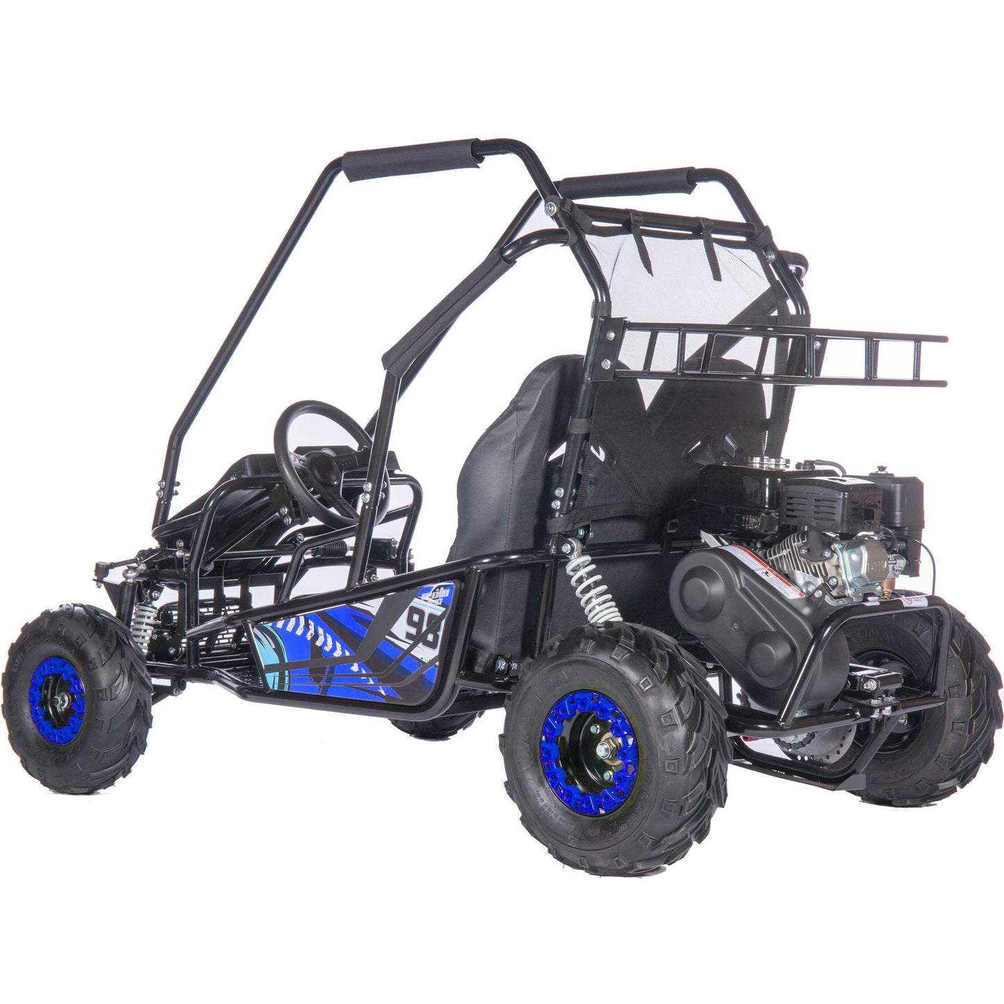 MotoTec Mud Monster XL 212cc 2 Seat Go Kart Full Suspension