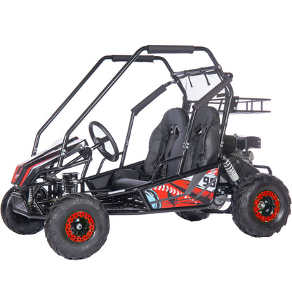 MotoTec Mud Monster XL 212cc 2 Seat Go Kart Full Suspension