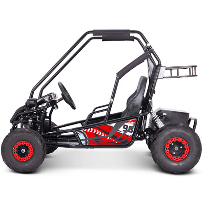 MotoTec Mud Monster XL 60v 2000w Electric Go Kart Full Suspension