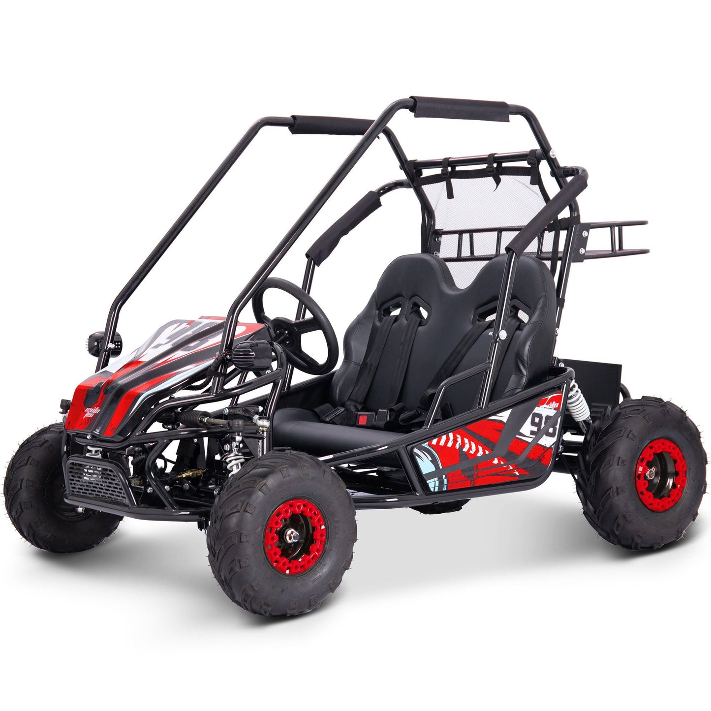 MotoTec Mud Monster XL 60v 2000w Electric Go Kart Full Suspension