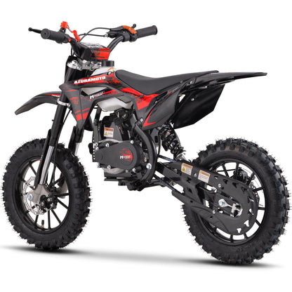 MotoTec Thunder 50cc 2-Stroke Kids Gas Dirt Bike