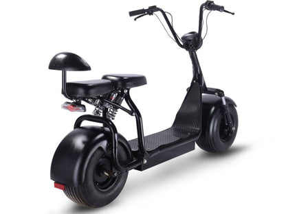 MotoTec Knockout 60v 1000w Electric Scooter Black