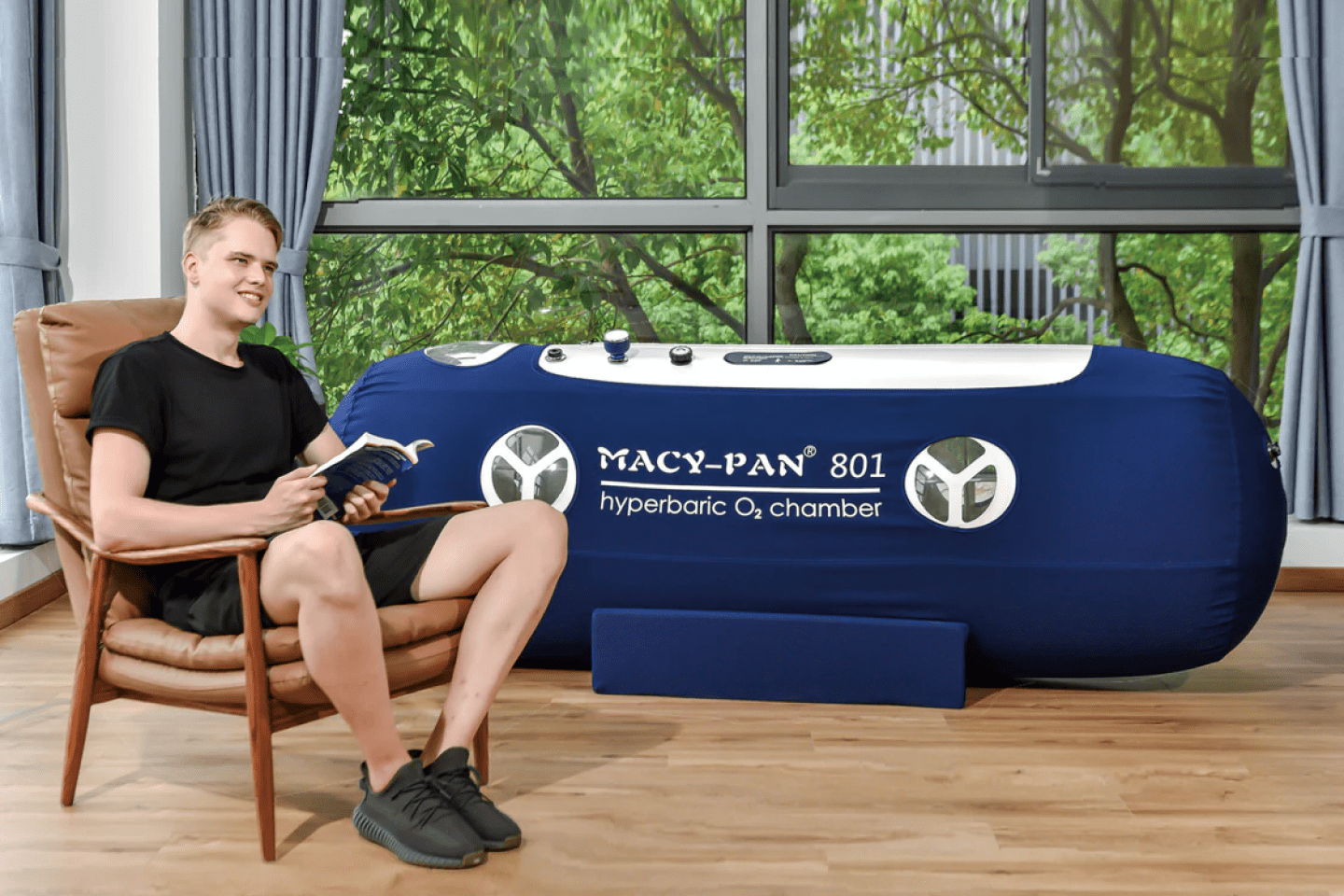 Macy-Pan ST801 Soft Lying Hyperbaric Oxygen Chamber – 1.3 to 1.5 ATA Therapy System