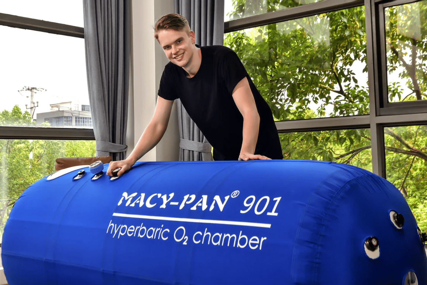 Macy-Pan ST901 Soft Lying Hyperbaric Oxygen Chamber – 1.3-1.4 ATA Therapy System