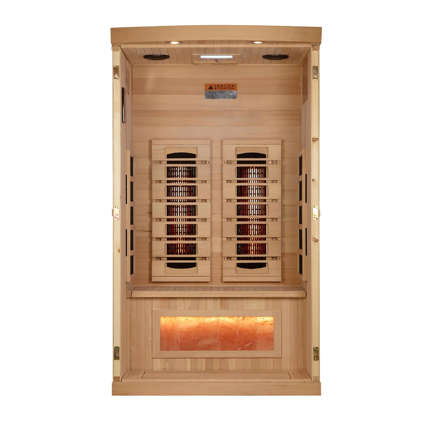 Golden Designs 1-2-Person 2025 Reserve Edition Full Spectrum Sauna GDI-8010-03