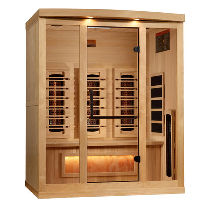 Golden Designs 3-Person 2025 Reserve Edition Full Spectrum Sauna GDI-8030-03