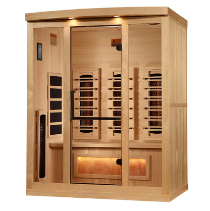 Golden Designs 3-Person 2025 Reserve Edition Full Spectrum Sauna GDI-8030-03