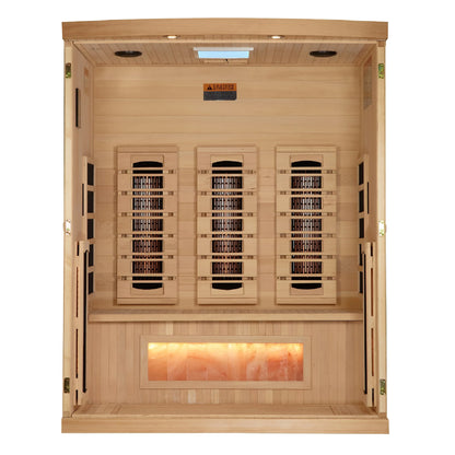 Golden Designs 3-Person 2025 Reserve Edition Full Spectrum Sauna GDI-8030-03