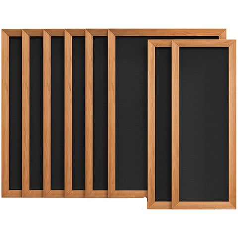 Finnmark Full Spectrum Carbon™ Infrared Sauna Heater Kit (240V, WiFi Control)