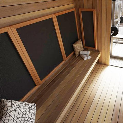 Finnmark Full Spectrum Carbon™ Infrared Sauna Heater Kit (120V, WiFi Control)