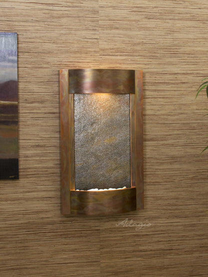 Serene Waters Water Fountain | Vertical Wall-Mounted | Adagio Water Features