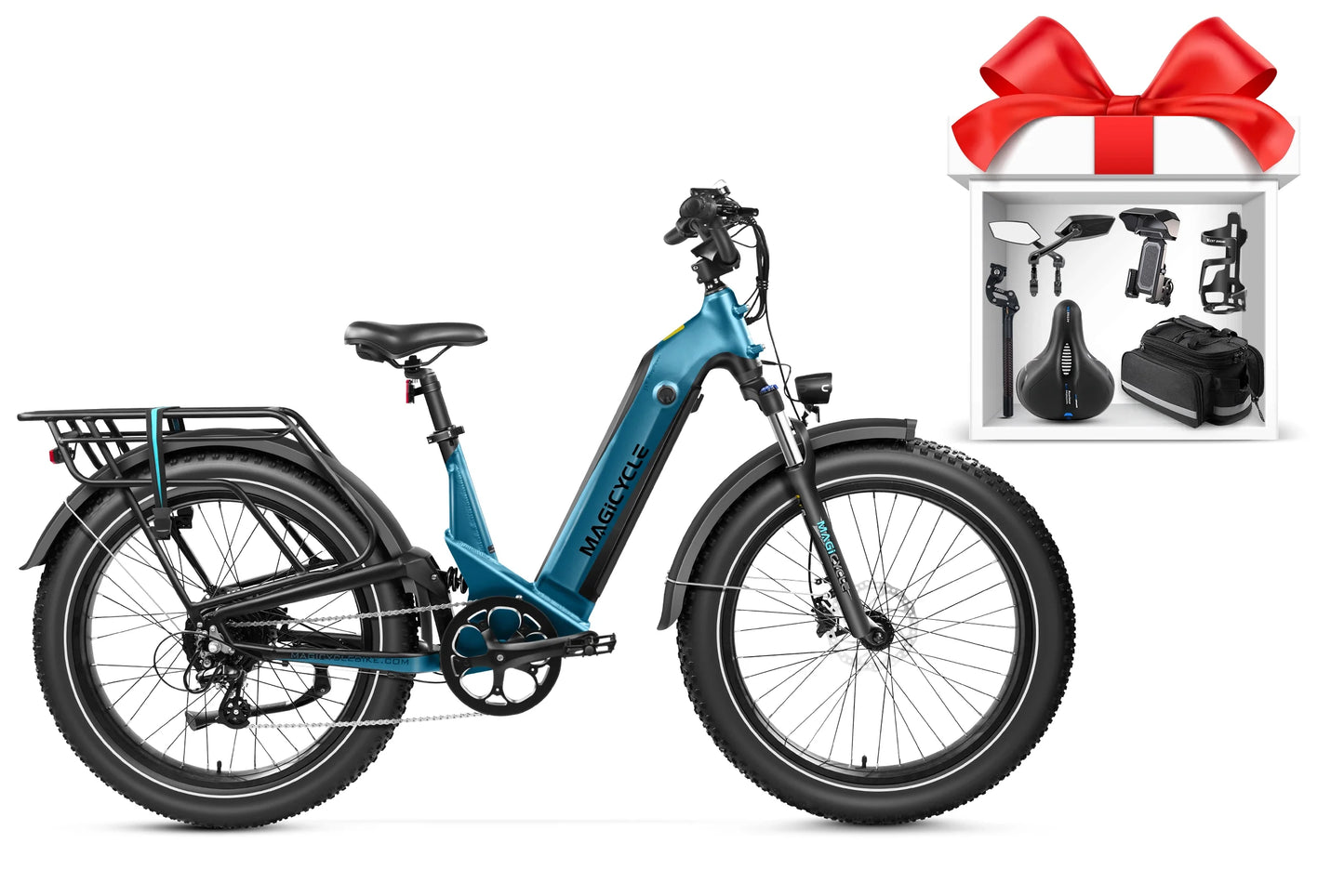 Magicycle Deer Step-Thru Full Suspension Ebike SUV