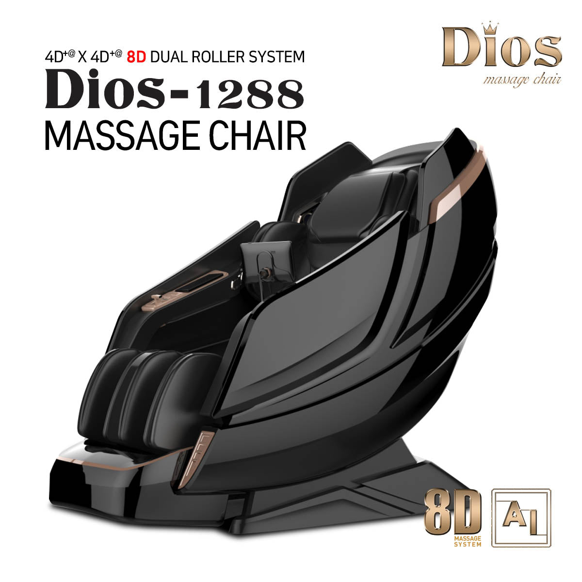 Kahuna Dios-1288 8D AI Massage Chair
