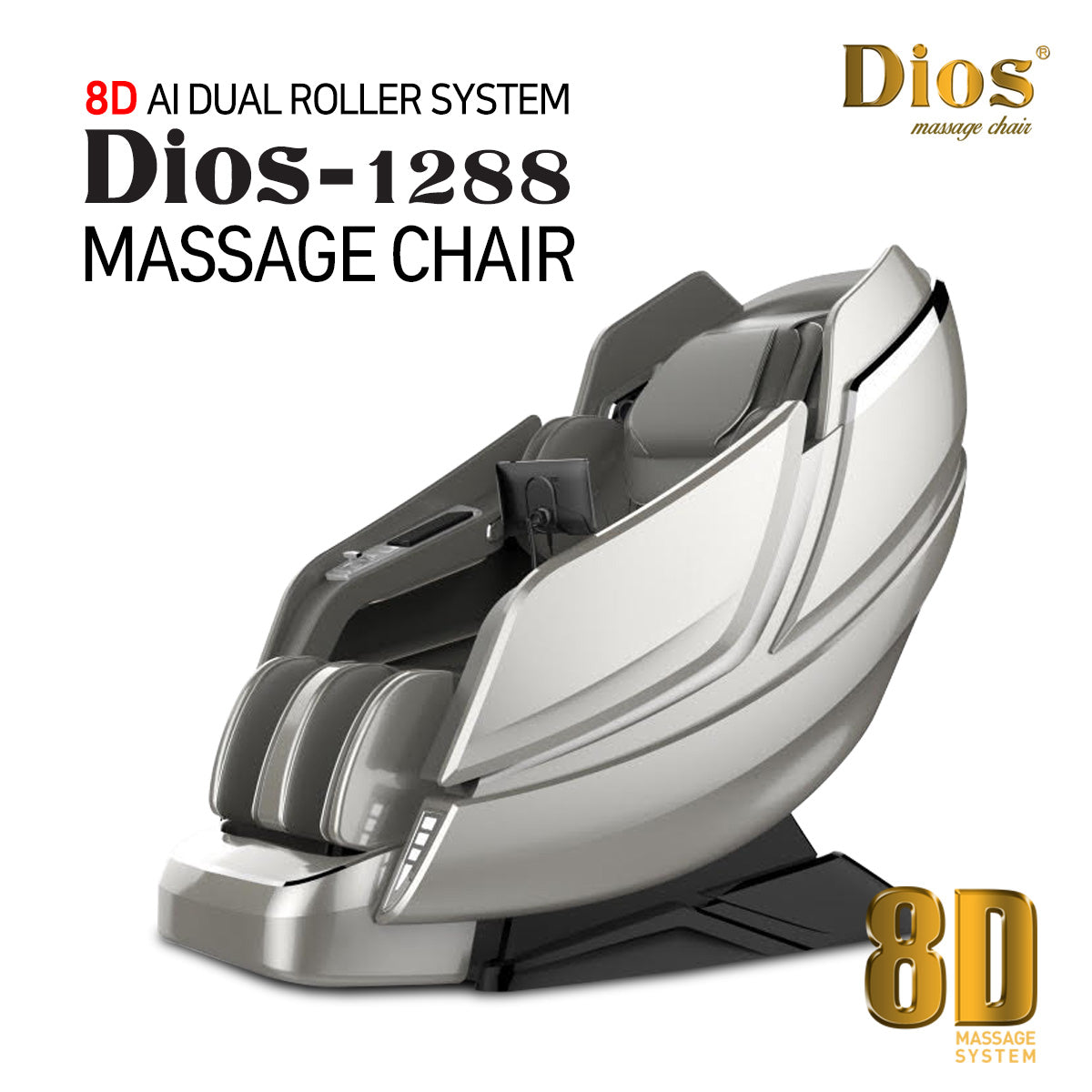 Kahuna Dios-1288 8D AI Massage Chair