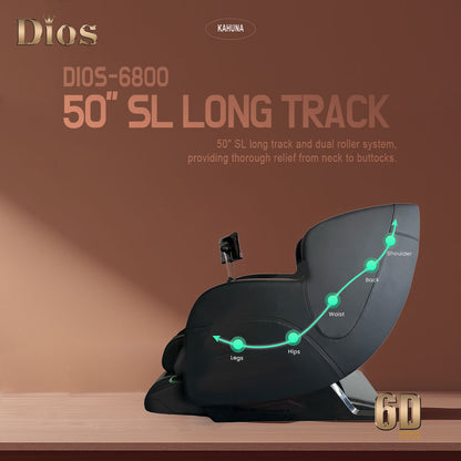 Kahuna Dios-6800 6D AI Massage Chair