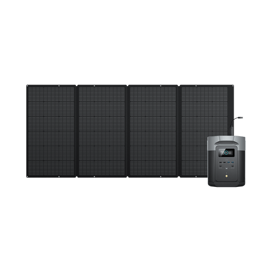 EcoFlow Delta 2 Max + 400W Solar Panel