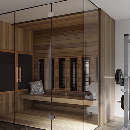 Finnmark Full Spectrum+™ Ceramic & Carbon Infrared Sauna Heater Kit (240V, WiFi Control)