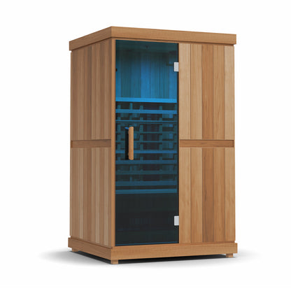 Finnmark Designs 2-Person Full Spectrum Infrared Sauna + Red Light Therapy | FD-KN002