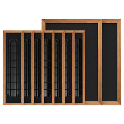 Finnmark Full Spectrum+™ Ceramic & Carbon Infrared Sauna Heater Kit (240V, WiFi Control)