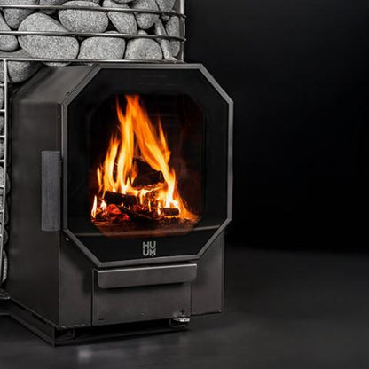 HUUM HIVE Flow Mini Wood-Burning Sauna Stove 8.5 kW