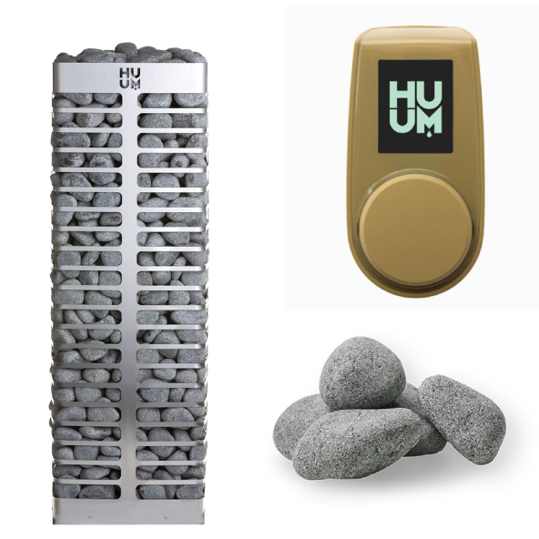 HUUM STEEL Series 6.0kW Sauna Heater Package