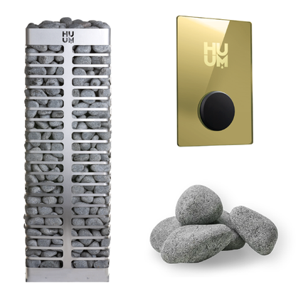 HUUM STEEL Series 10.5kW Sauna Heater Package