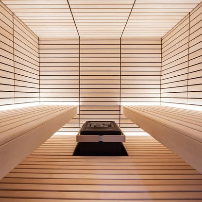 Harvia Virta Combi HL8U1SA 8kW Electric Sauna Heater Package