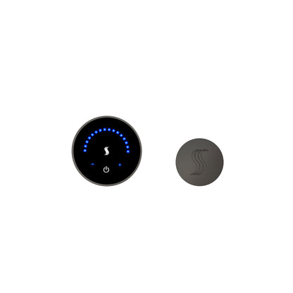 ThermaSol MicroTouch MTC-SVRD Round Steam Shower Controller with SteamVection Head