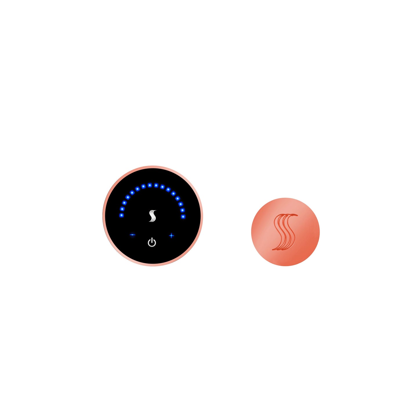 ThermaSol MicroTouch MTC-SVRD Round Steam Shower Controller with SteamVection Head