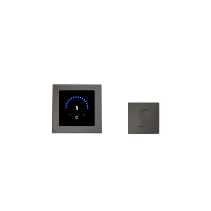 ThermaSol MicroTouch MTMR-SVSQ Square Steam Shower Controller with SteamVection Head