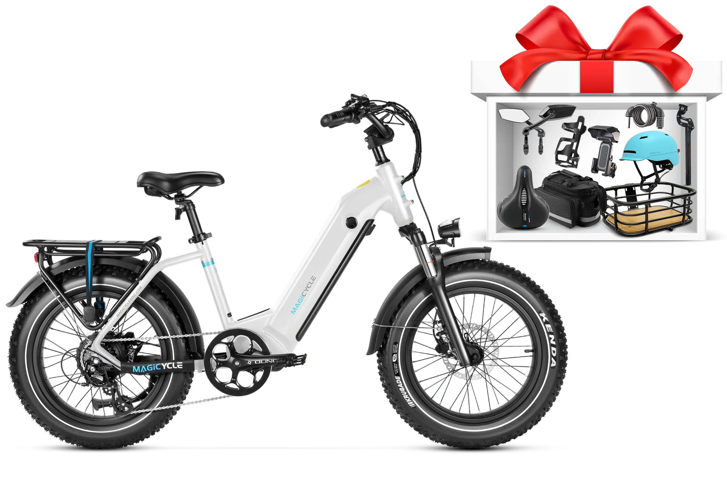 Magicycle Ocelot Pro Long Range Step-Thru Fat Tire Electric Bike