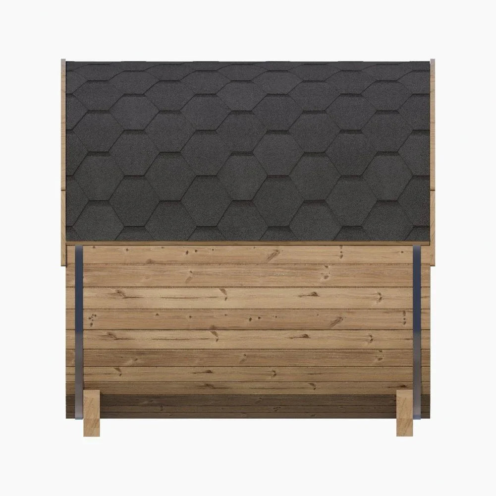 SaunaLife ERGO Series E7 | 4 Person Outdoor Barrel Sauna