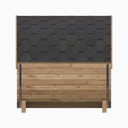 SaunaLife ERGO Series E7 | 4 Person Outdoor Barrel Sauna