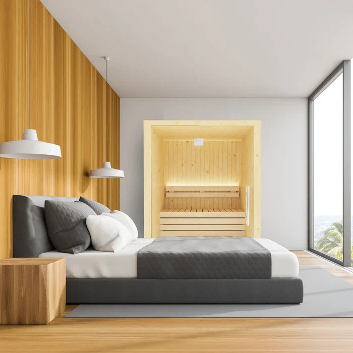 SaunaLife XPERIENCE Series X2 | 1-2 Person Indoor Home Sauna