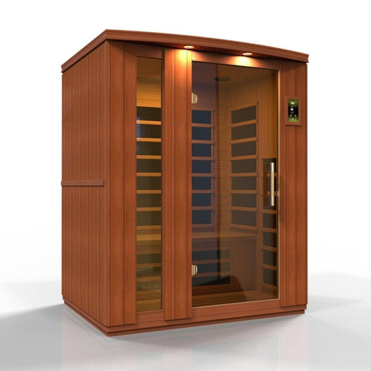 Dynamic Lugano 3-Person Low EMF FAR Infrared Sauna