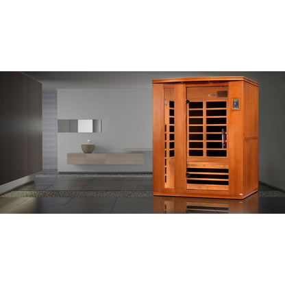 Dynamic Lugano Elite 3-Person Ultra-Low EMF FAR Infrared Sauna | DYN-6336-02 Elite