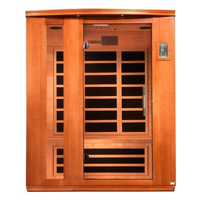 Dynamic Lugano Elite 3-Person Ultra-Low EMF FAR Infrared Sauna | DYN-6336-02 Elite