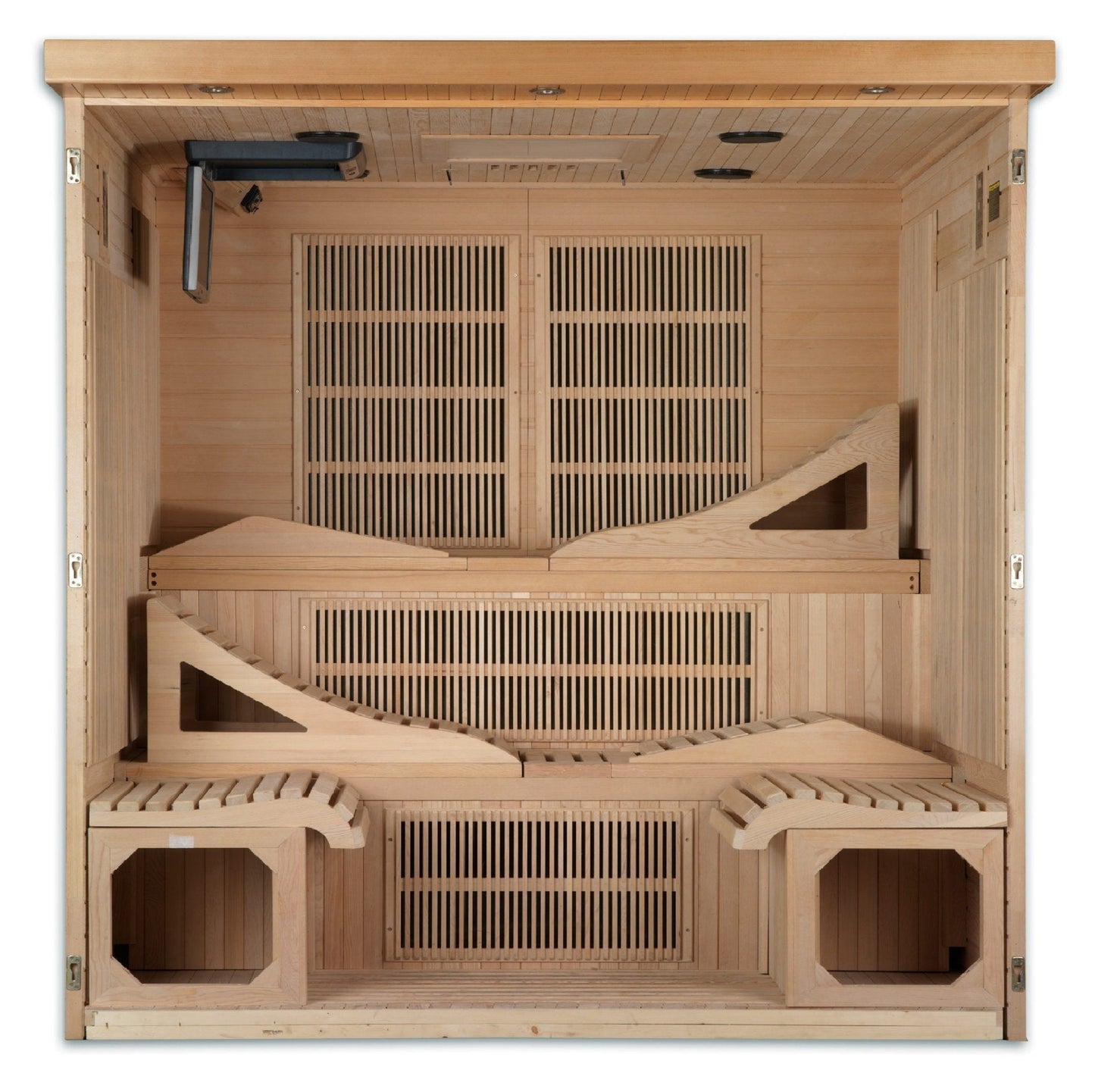 Dynamic Monaco 6-Person Ultra-Low EMF FAR Infrared Sauna | DYN-6996-01