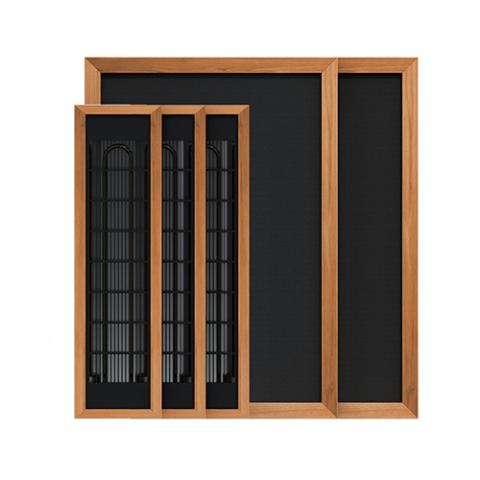 Finnmark Full Spectrum+™ Ceramic & Carbon Infrared Sauna Heater Kit (120V, WiFi Control)