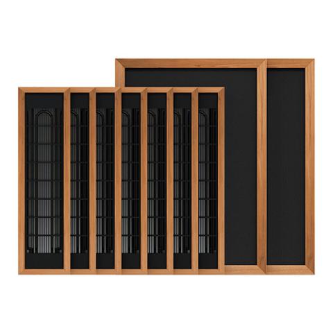 Finnmark Full Spectrum+™ Ceramic & Carbon Infrared Sauna Heater Kit (240V, WiFi Control)