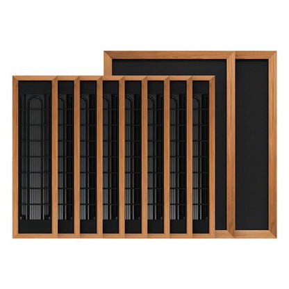 Finnmark Full Spectrum+™ Ceramic & Carbon Infrared Sauna Heater Kit (240V, WiFi Control)