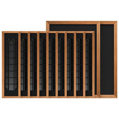 Finnmark Full Spectrum+™ Ceramic & Carbon Infrared Sauna Heater Kit (240V, WiFi Control)